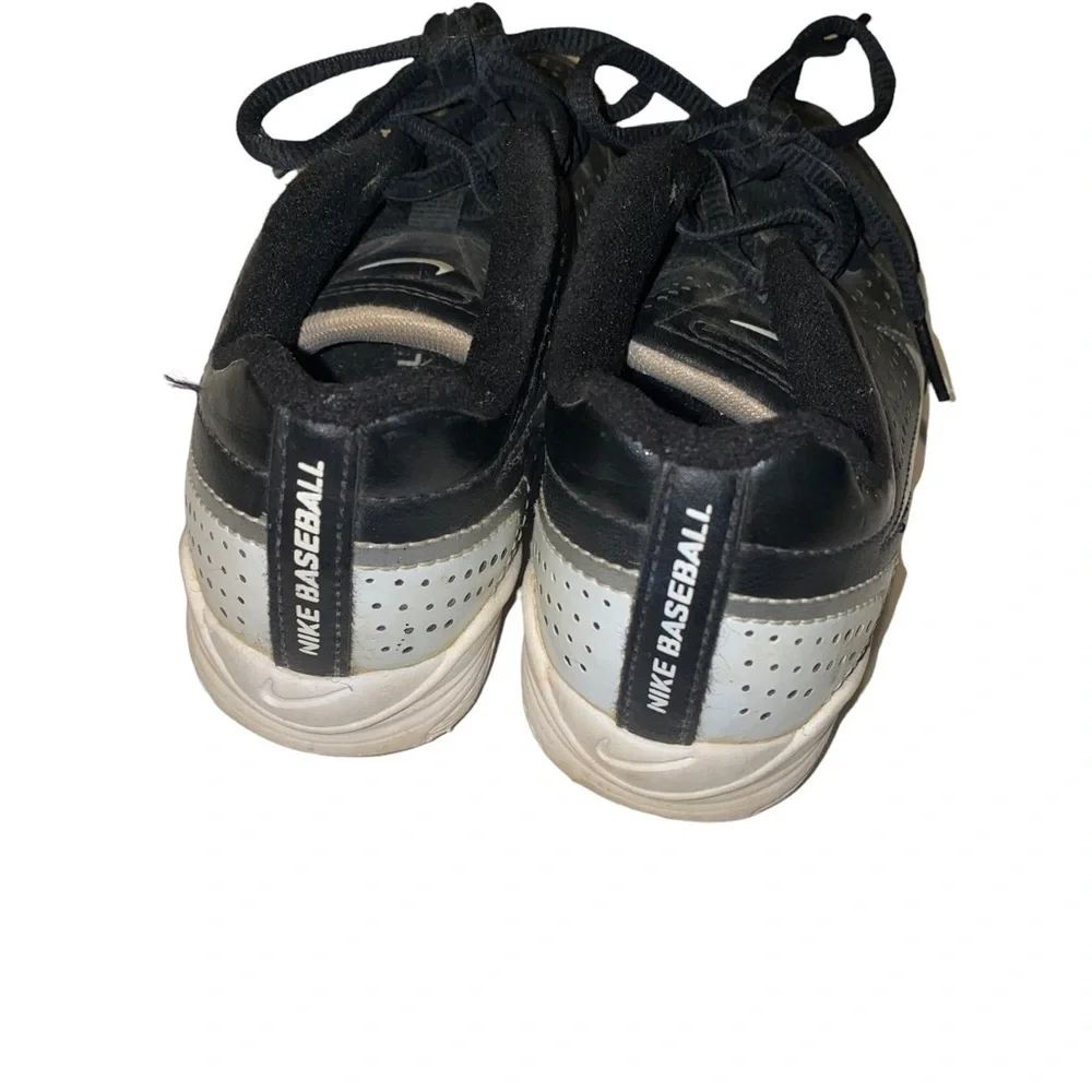 Nike kid black keystone baseball cleats size 11c child